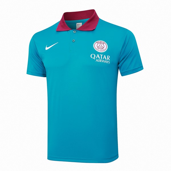 Polo PSG 2024-2025 Blau 2